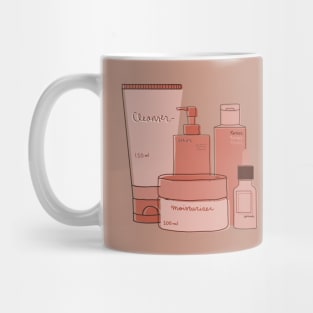 Skincare Essentials (Rose Theme) Mug